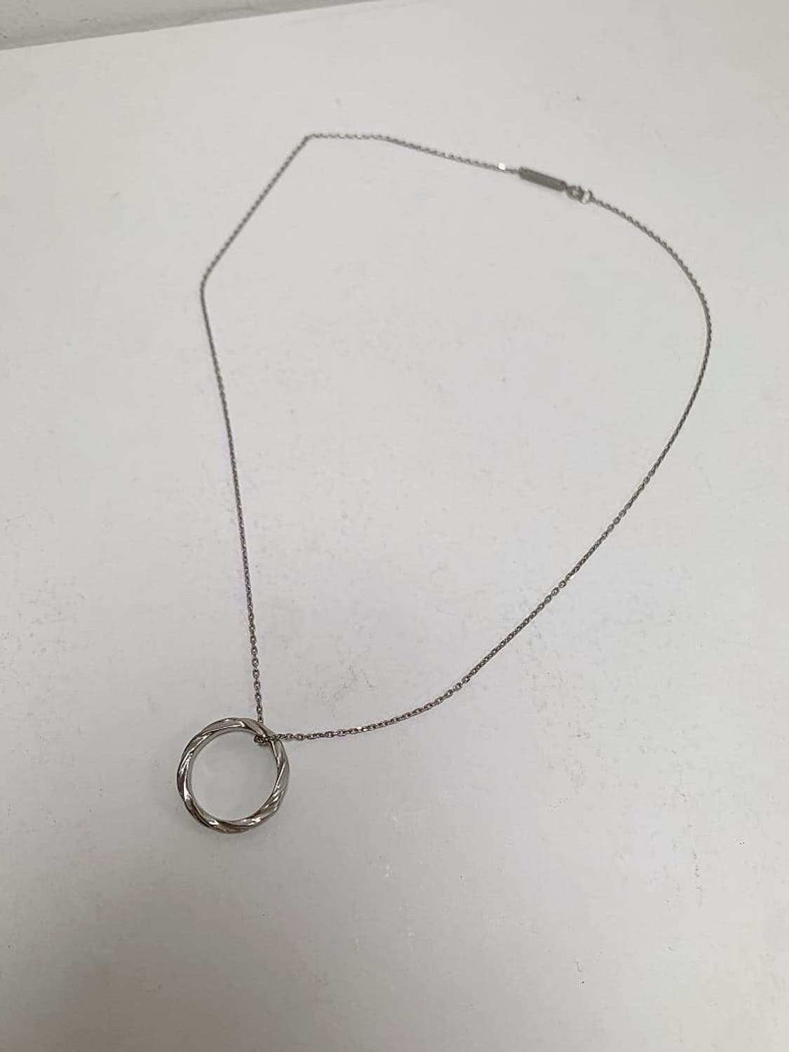 (정품/새상품) 메종 마르지엘라 공용 925 실버 목걸이 상품이미지2