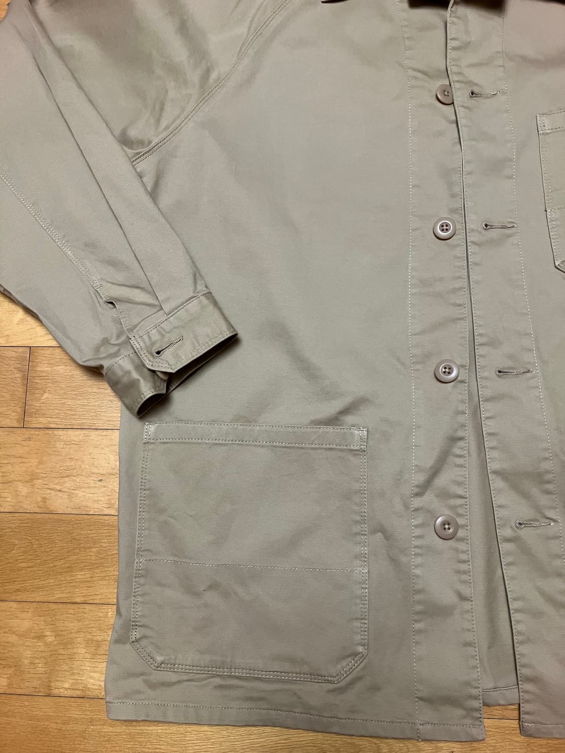 유니클로 유틸리티 자켓 베이지 XXL 상품이미지7