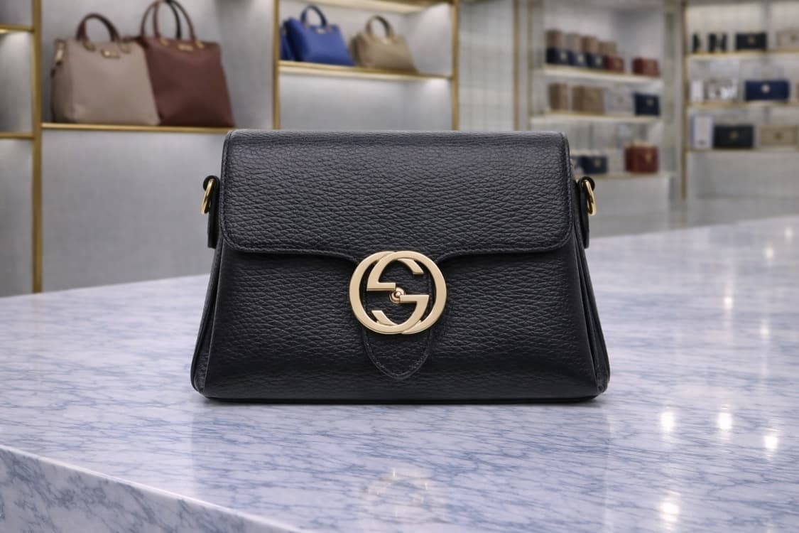 [S급] 구찌 인터로킹 미니 체인 숄더백 판매합니다!!! 상품이미지1