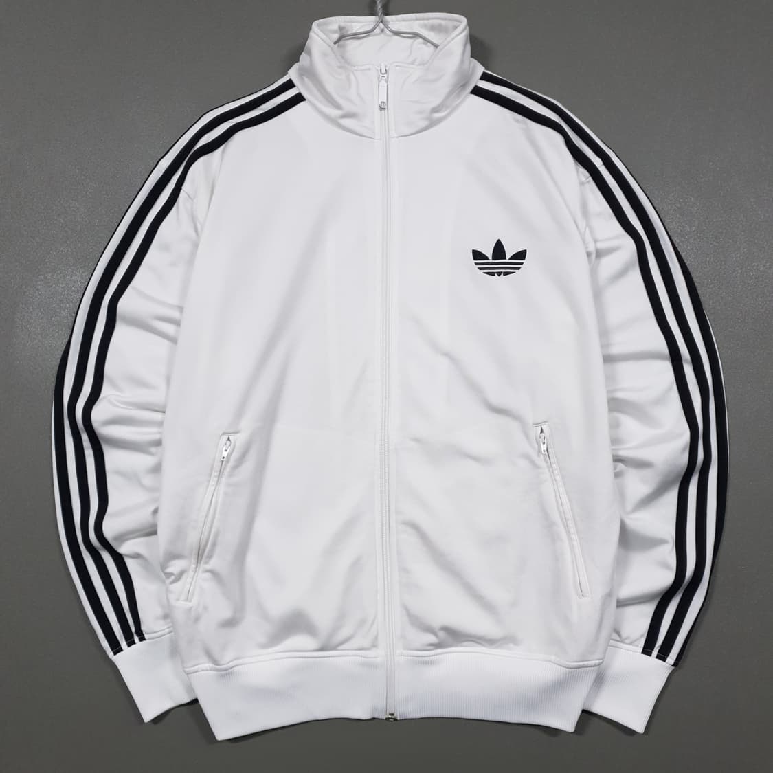 실측 XL) 아디다스 희귀 대장급 유로파 파이어버드 트랙탑 져지 화이트 상품이미지1