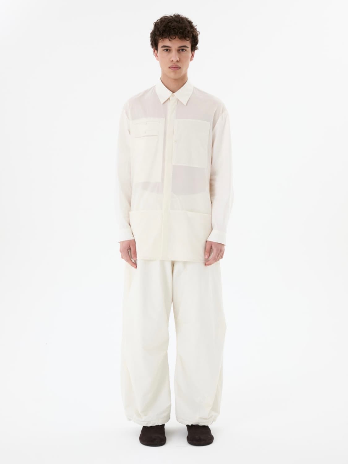 아모멘토 드로우스트링 퍼티그 팬츠 상품이미지1