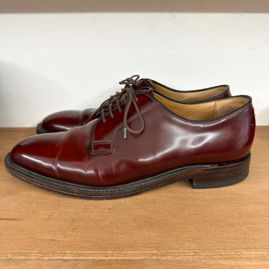 로크 771 프레인토 더비슈즈 ‘버건디’ 상품이미지3