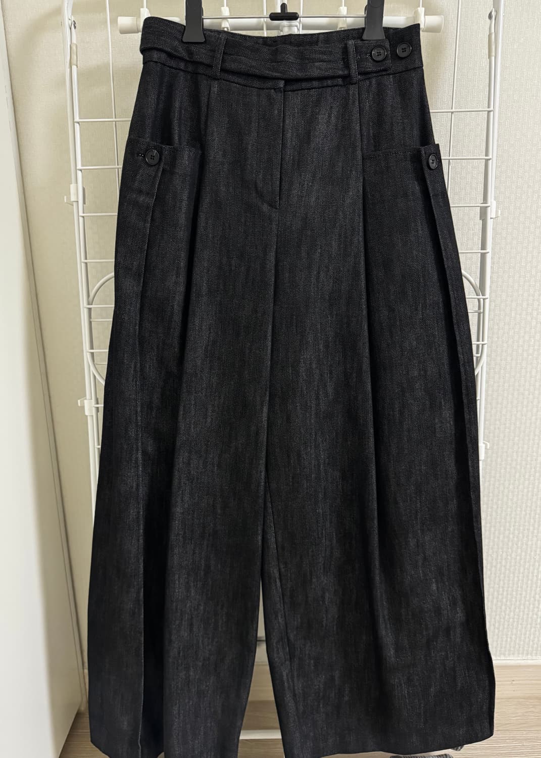 에핑글러 스트레이트 데님 슬랙스 상품이미지4