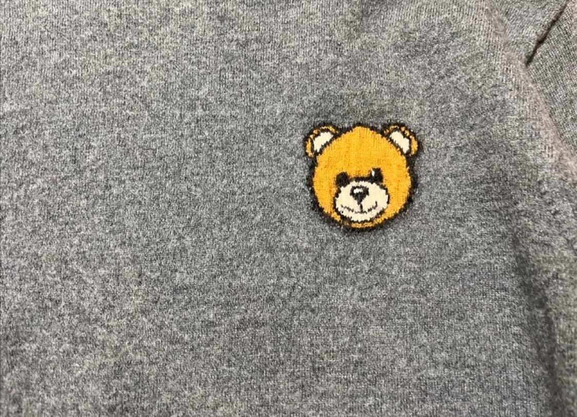 Moschino 모스키노 모 챠콜 베어 스웨터_95 사이즈 상품이미지2