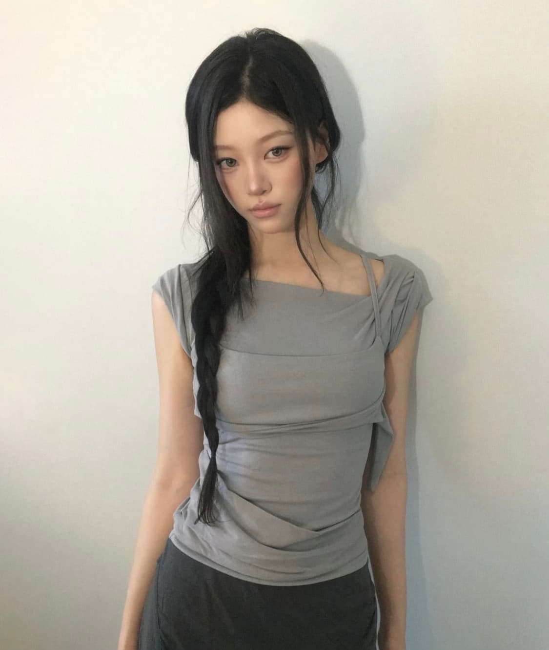 플레어업 레이어드 뷔스티에 티셔츠 상품이미지1