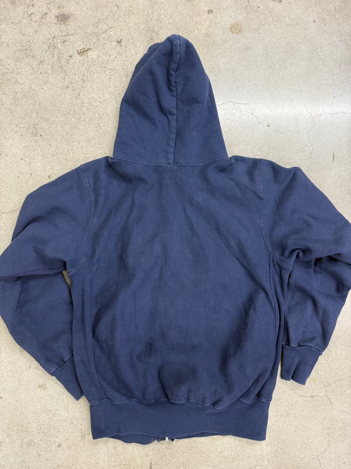 MADE IN USA 90s vintage hoodie NAVY 챔피온 상품이미지2