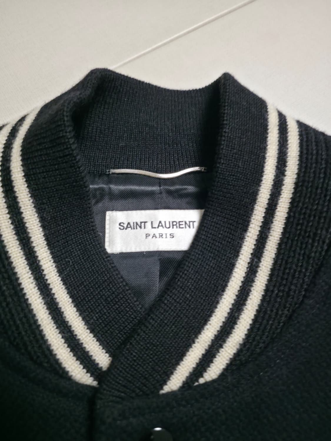 생로랑 바시티 자켓 58 XXL 상품이미지3