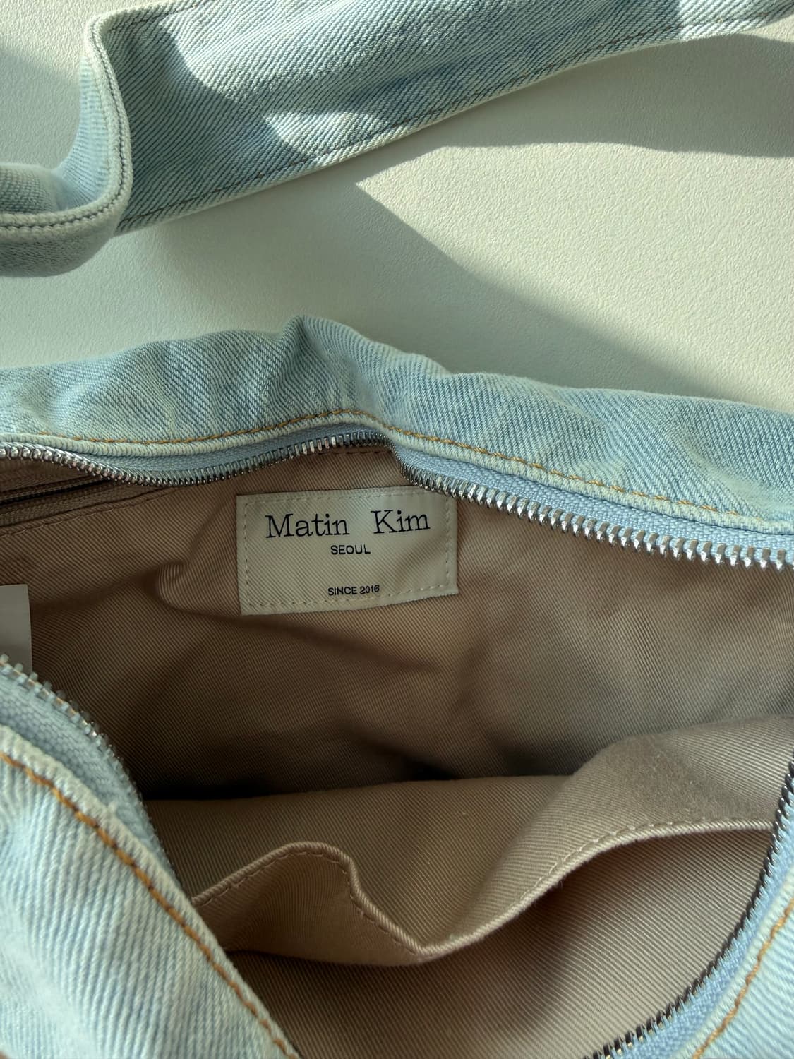 마뗑킴 데님 토트/숄더백 상품이미지3