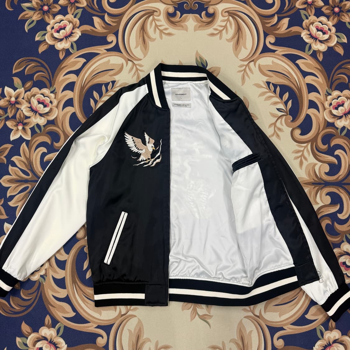 (L)소버먼트 SOVERMENT 수베니어 스카잔 자켓(2way지퍼) 상품이미지3