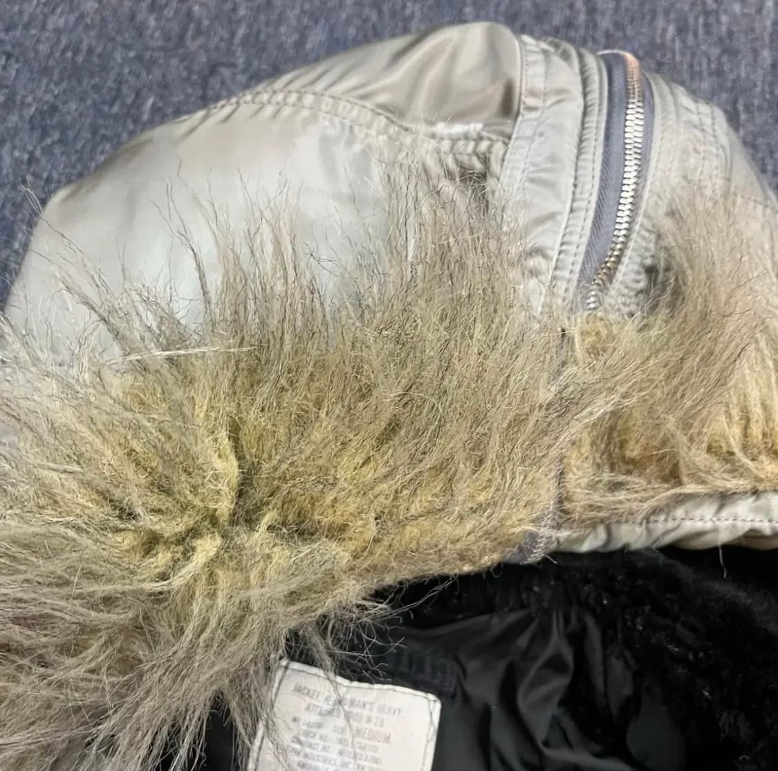 Alpha Industries 알파인더스트리 n2b 패딩 자켓 카키 상품이미지4