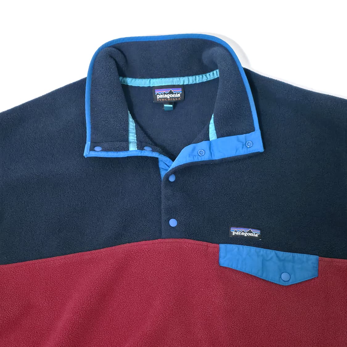 [XL] 파타고니아 신칠라 스냅티 레드 네이비 켄달 제너 상품이미지4