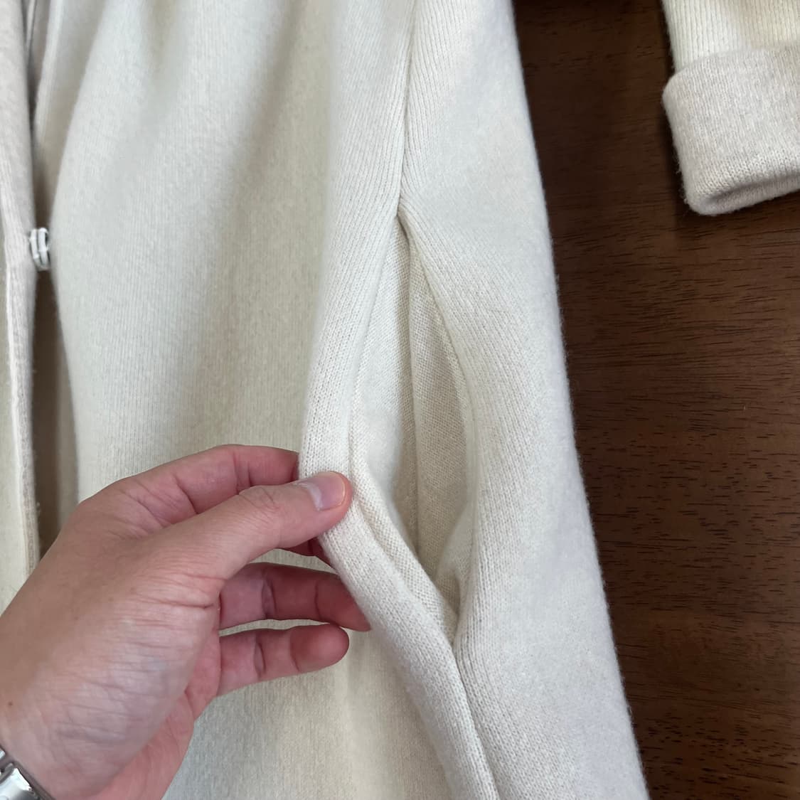 르베이지 캐시미어 블렌드 코트 88-94 상품이미지6