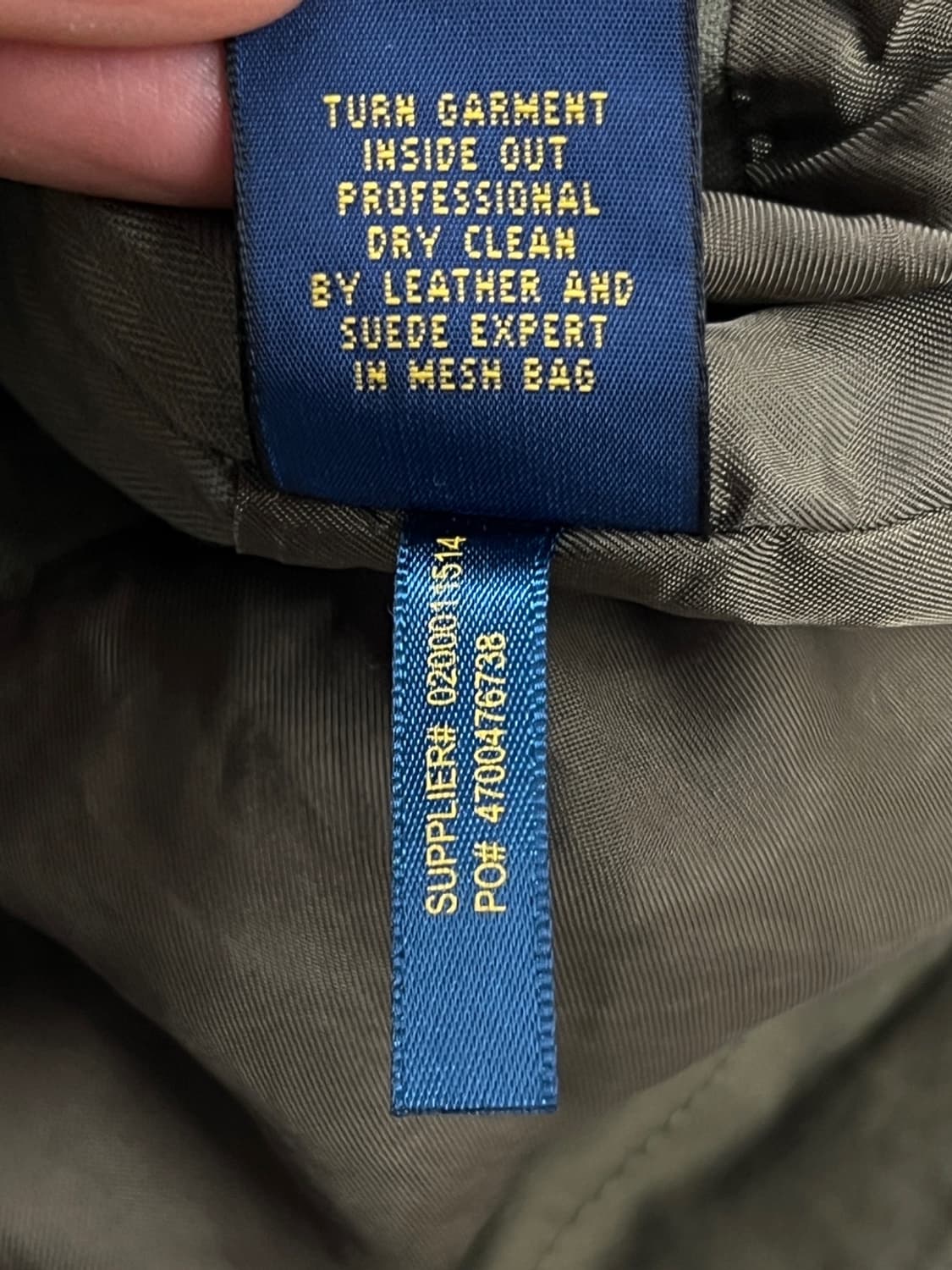 폴로 랄프로렌 멀티 포켓 바이커 자켓 상품이미지10