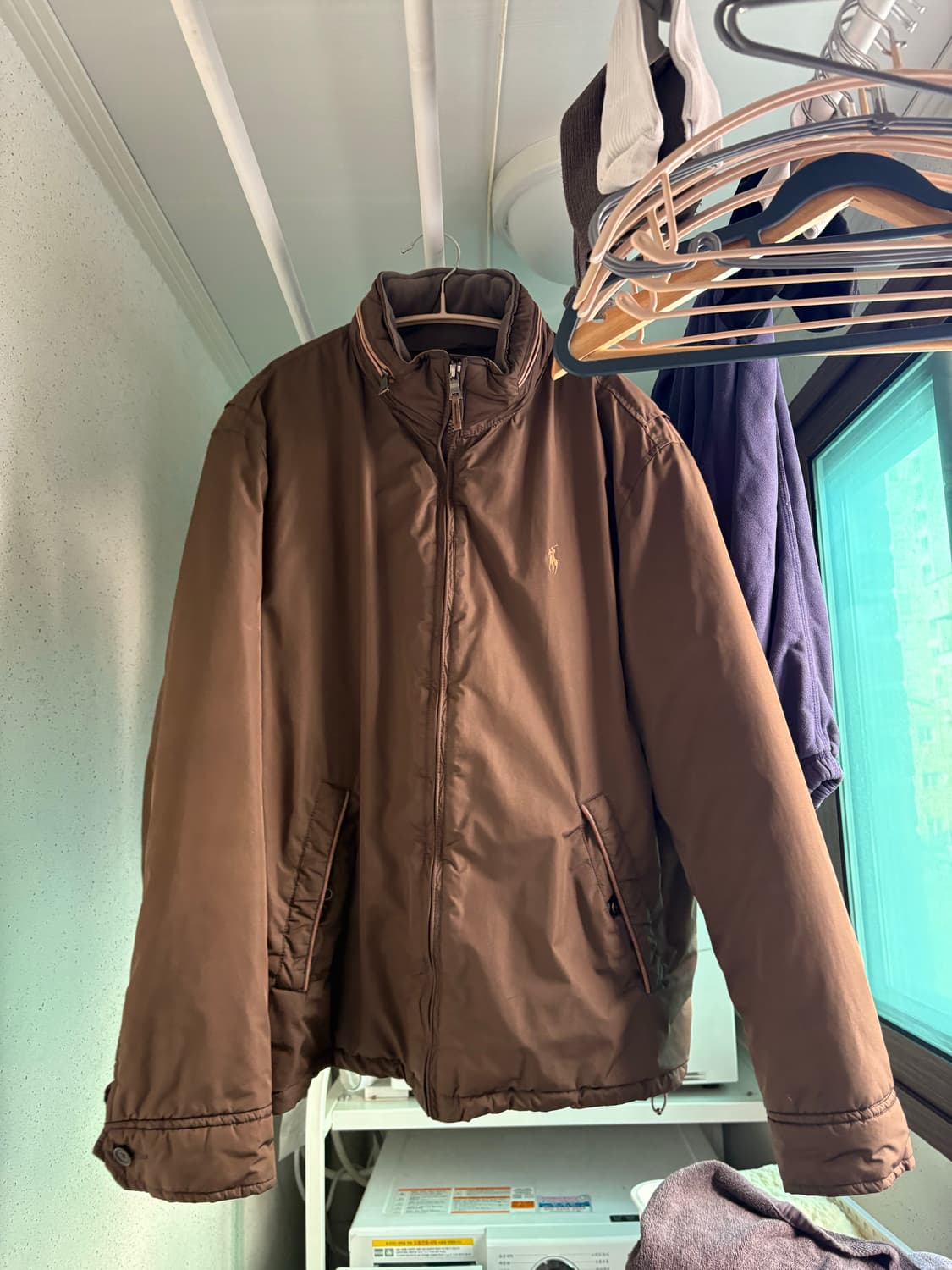 폴로랄프로렌 브라운 봄버 페리 자켓 상품이미지3