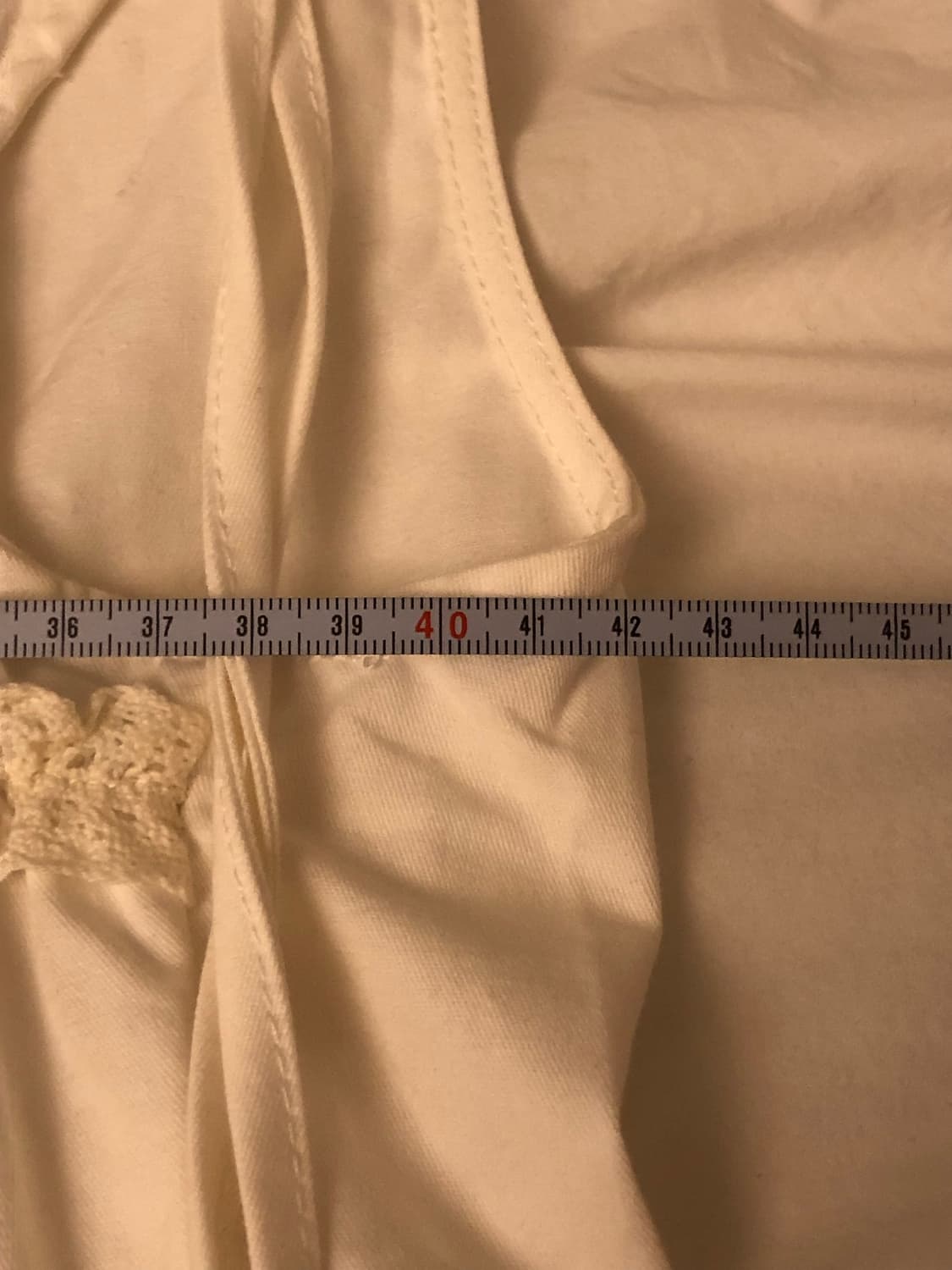 셔링 화이트 원피스 상품이미지4