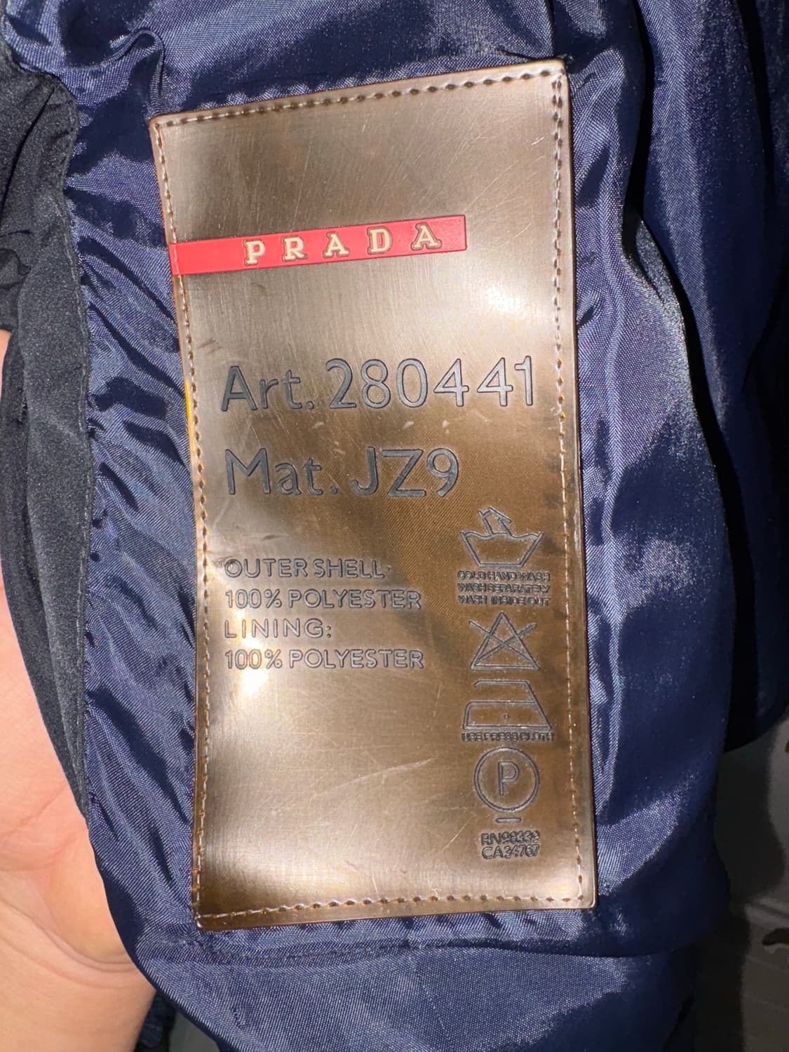 Prada Sports 프라다 스포츠 패디드 자켓 상품이미지4