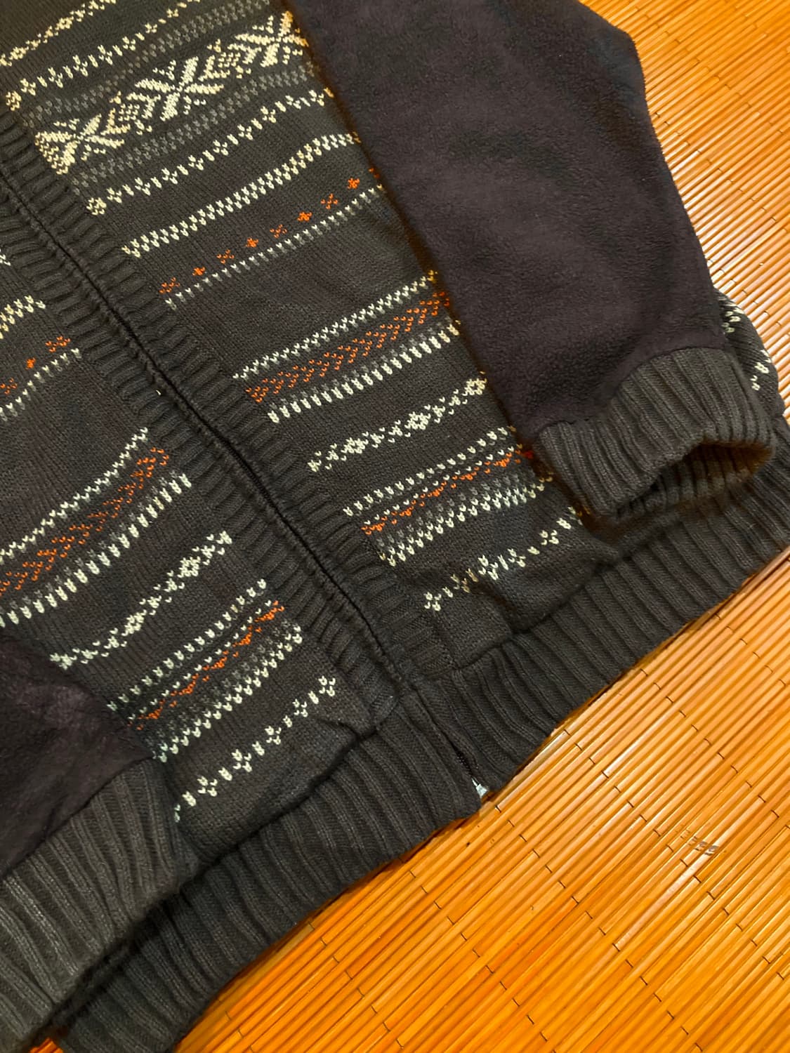 USA vtg 노르딕 니트 집업 상품이미지4