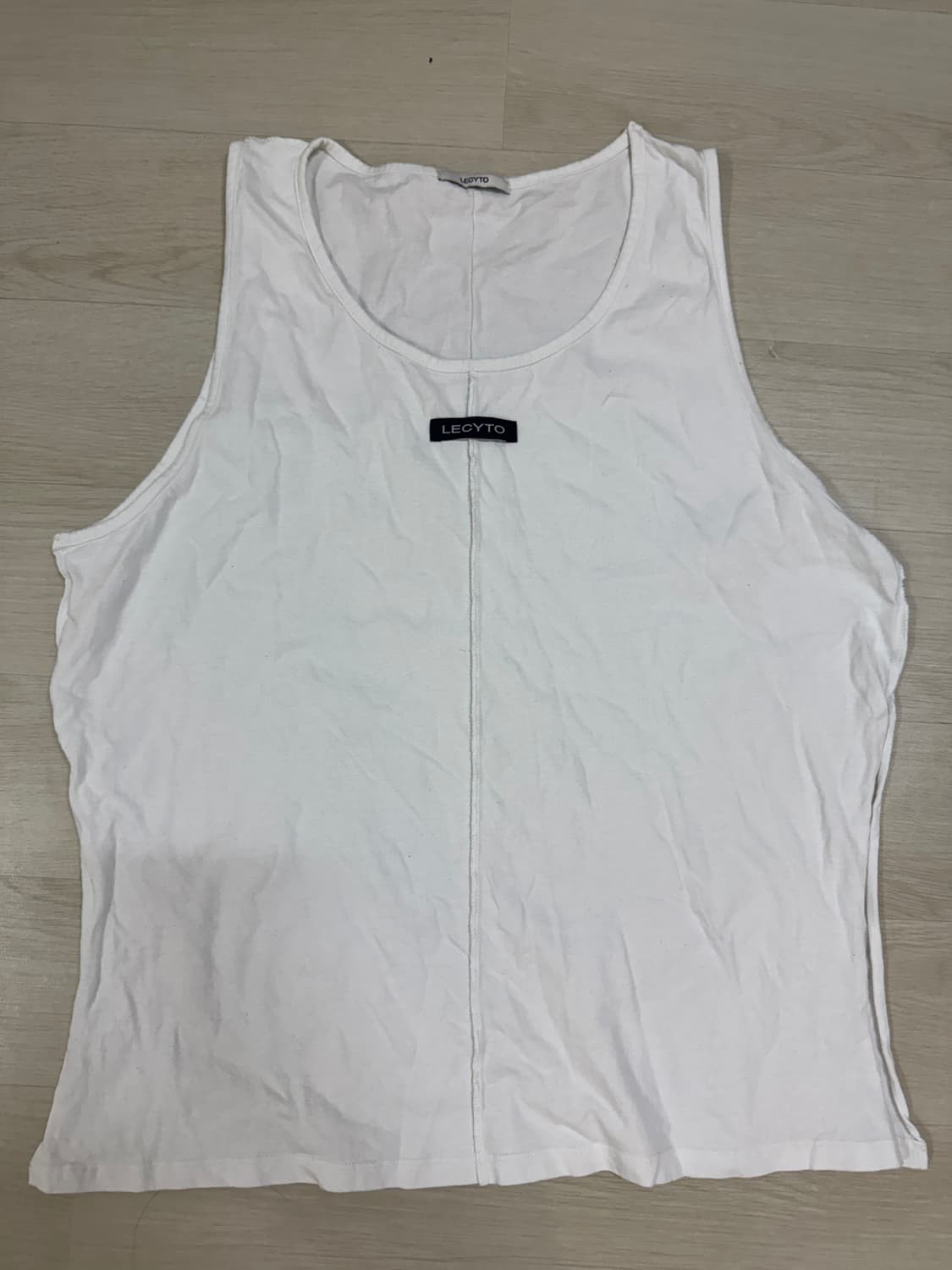 레씨토 Oversized Logo Slit Sleeveless 상품이미지4