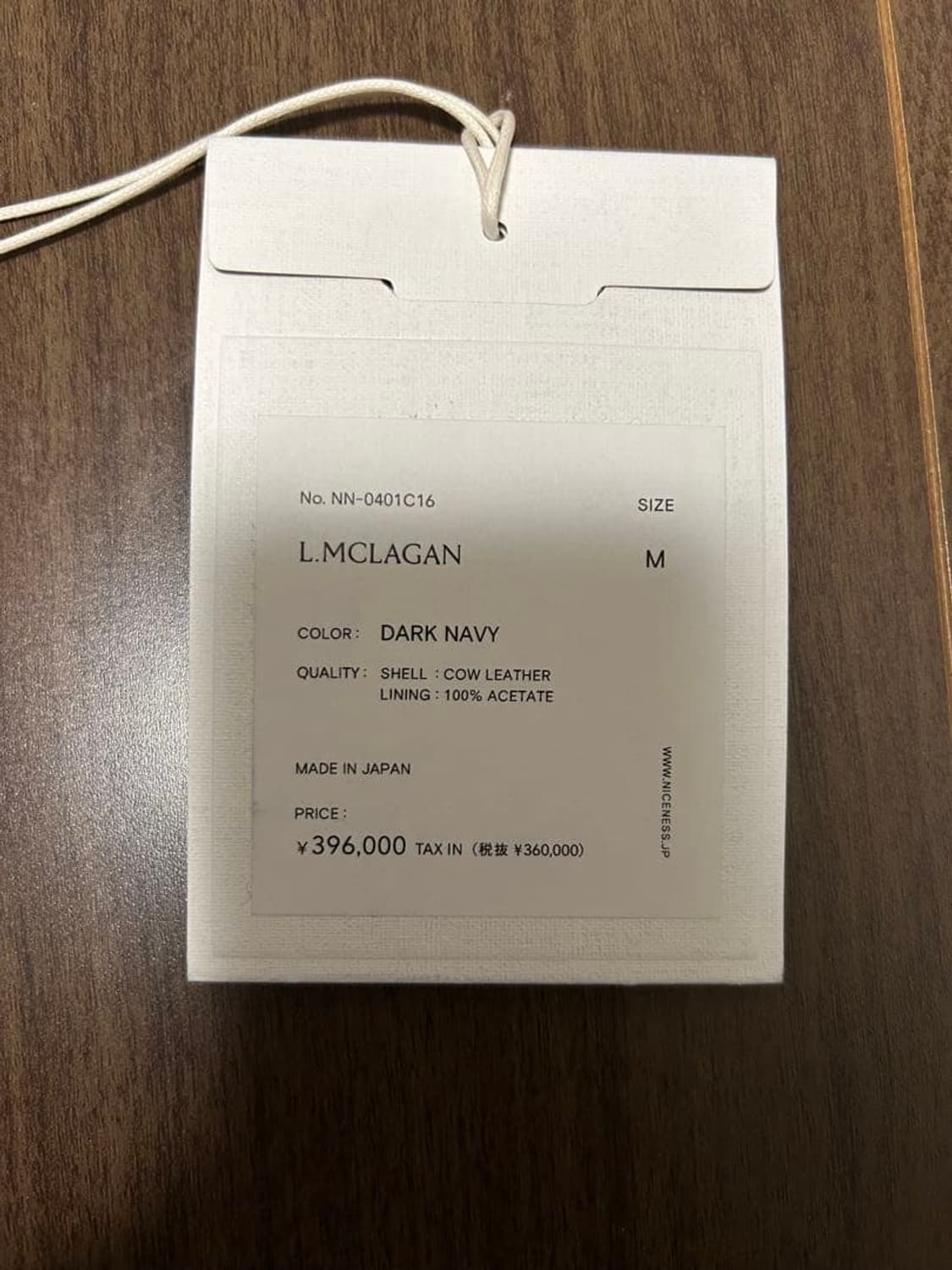 25aw L.MCLAGAN 13-BUTTON peacoat 상품이미지5