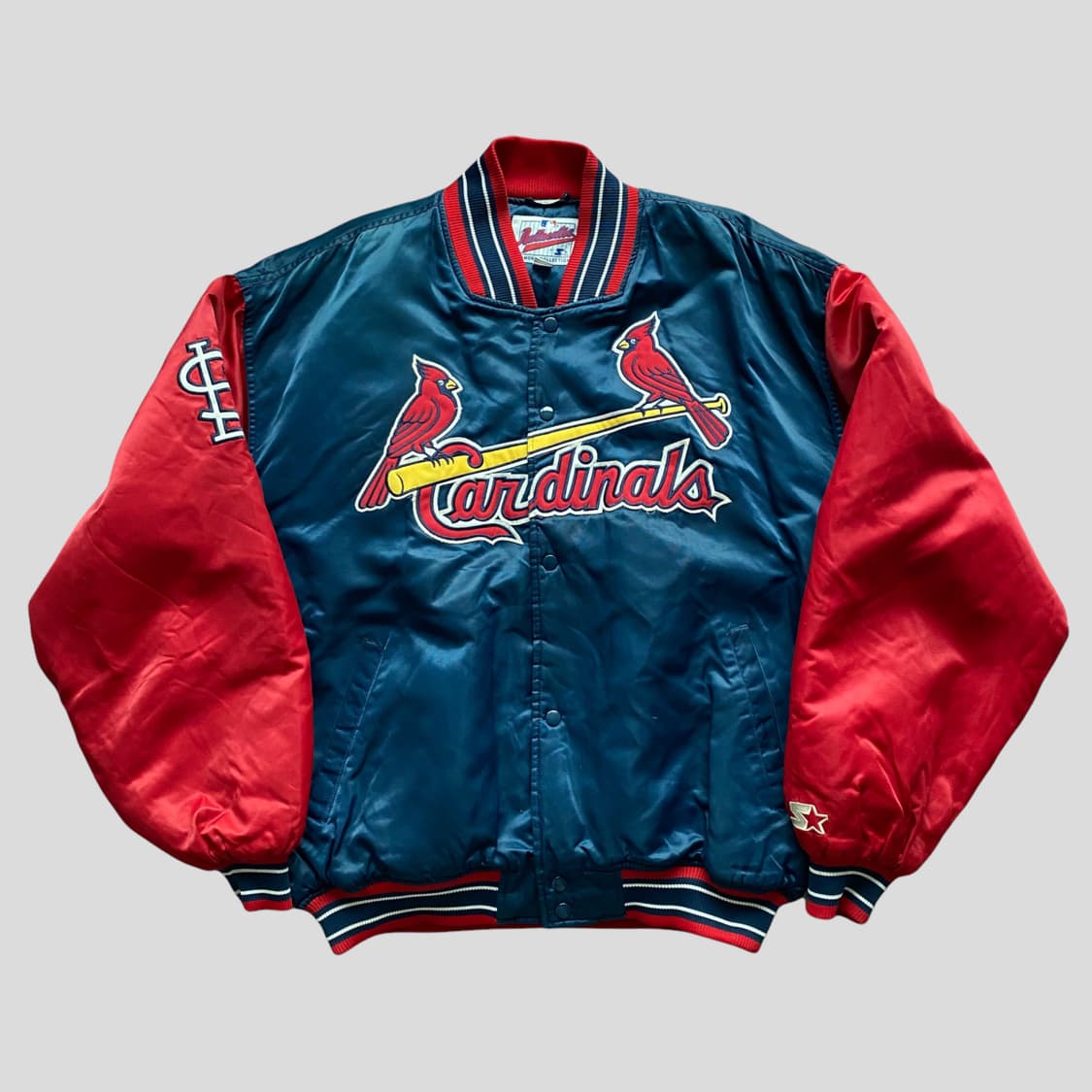 (2XL)스타터 세인트루이스 카디널스 스타디움자켓 상품이미지1