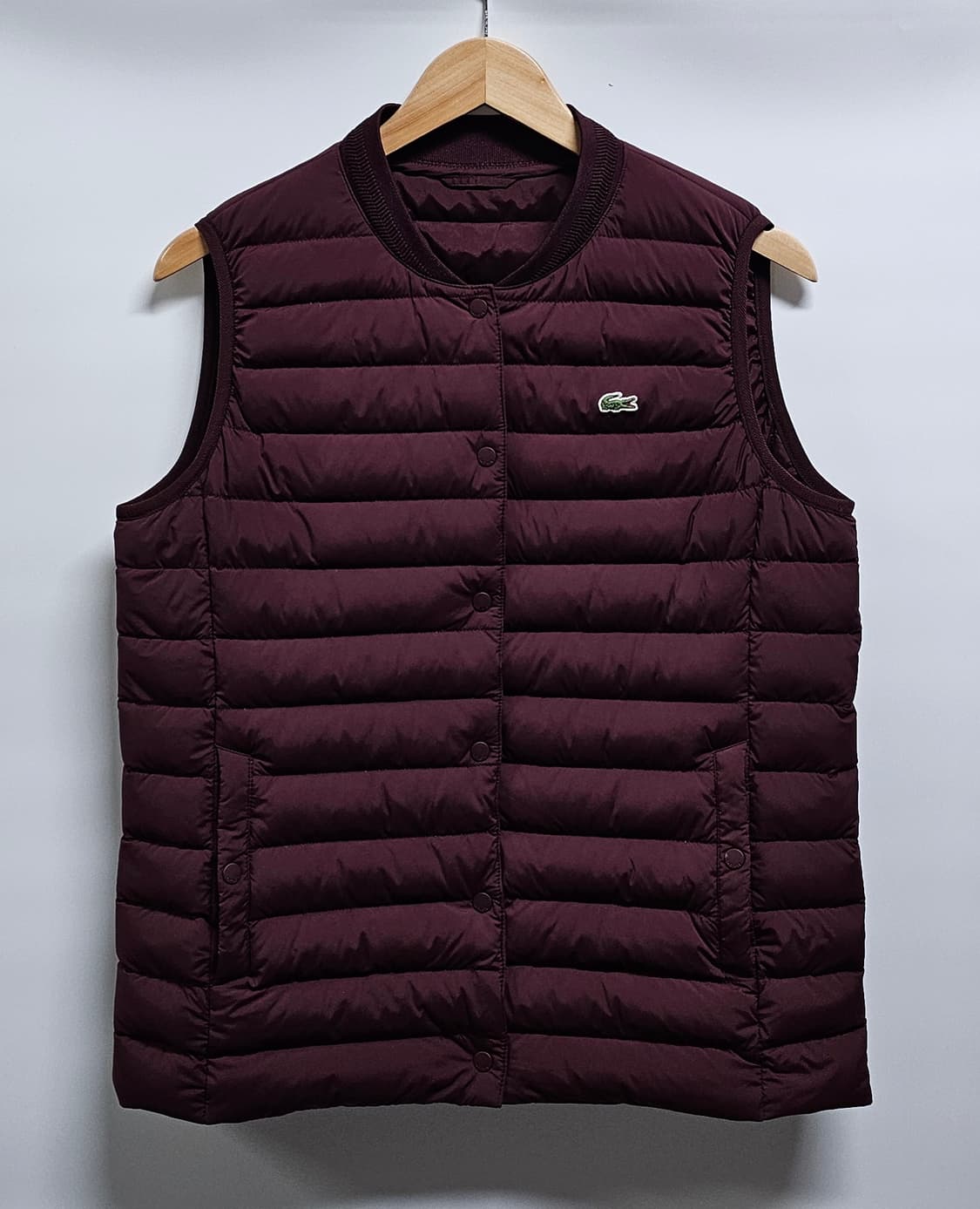 라코스테 여성 덕다운 경량패딩조끼 38(100) 상품이미지1