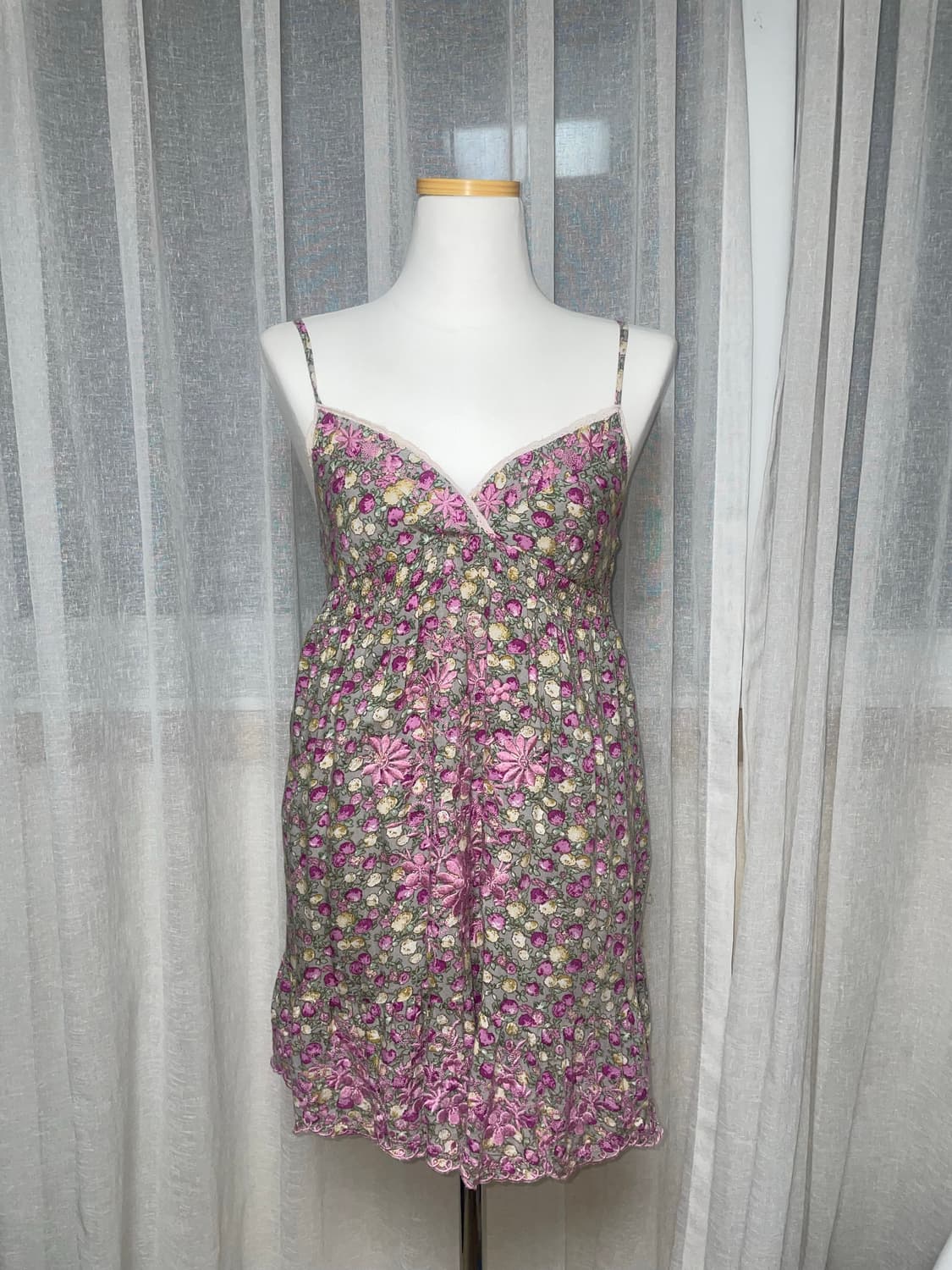 빈티지 모리걸 꽃무늬 원피스 상품이미지1