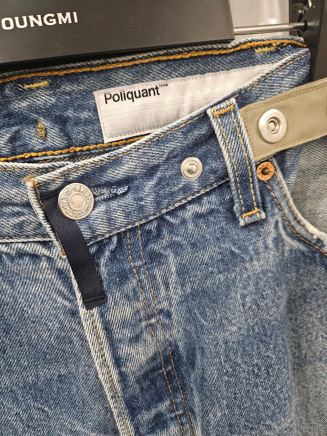 폴리퀀트×리바이스 청바지 Size 2 (허리 34정도) 상품이미지5