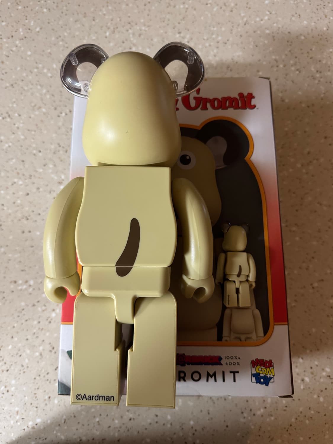 베어브릭 그로밋 400% 100% 상품이미지3