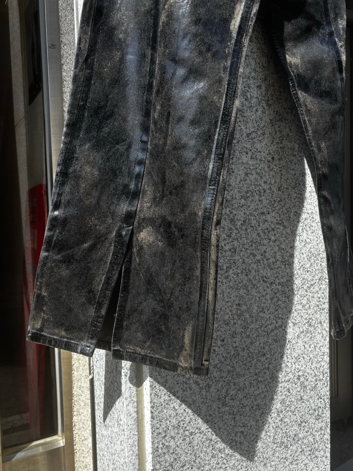 자라 코팅 데님 팬츠 상품이미지4