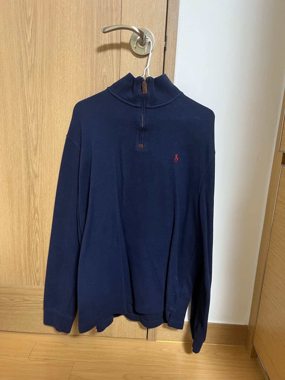 폴로 하프집업 니트 상품이미지1