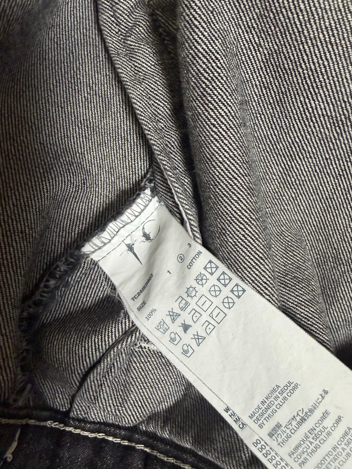 떠그클럽 트라이벌 트리 데님자켓 (2) 상품이미지5