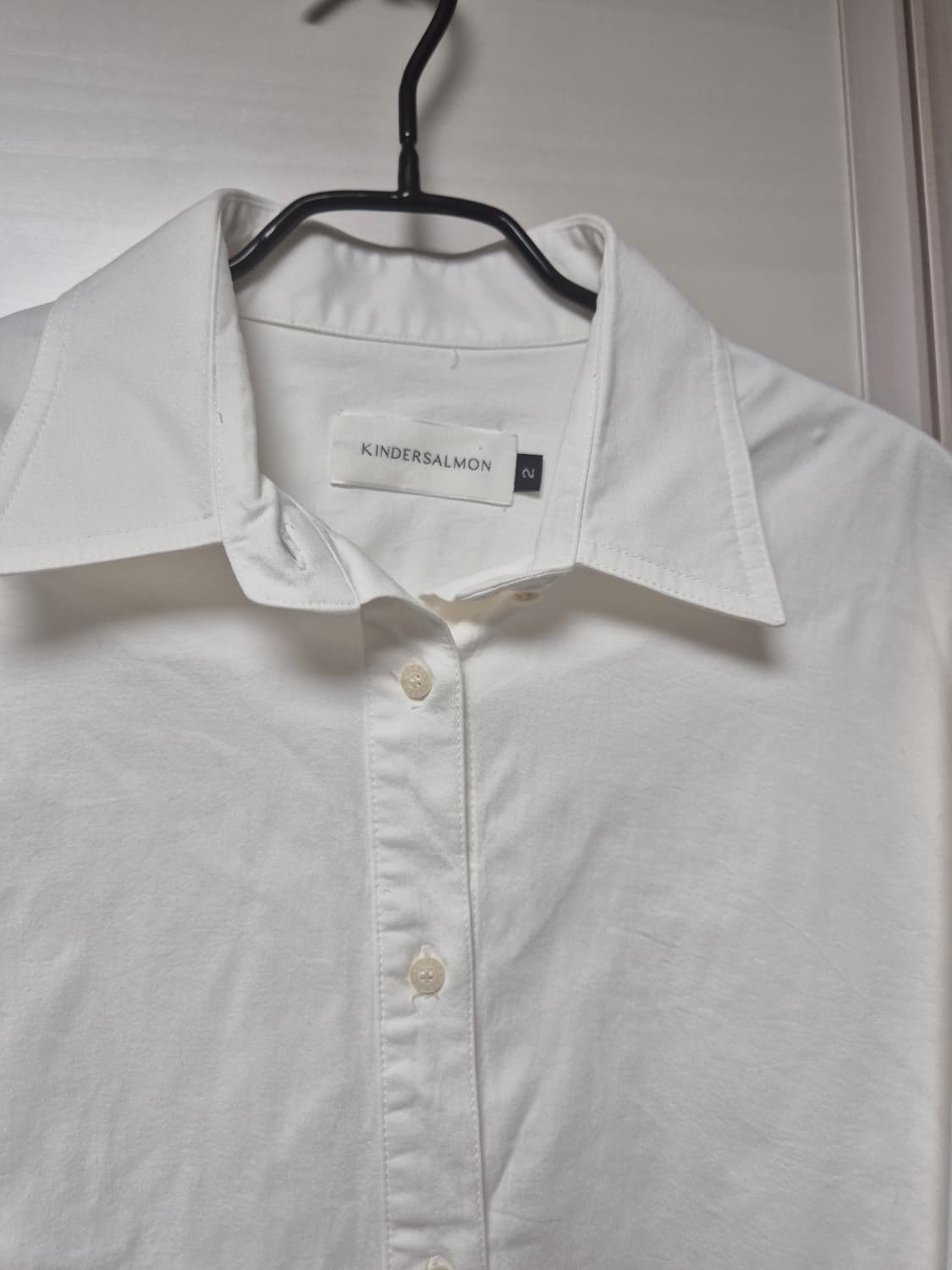 킨더살몬 오버사이즈 셔츠 2사이즈 상품이미지4