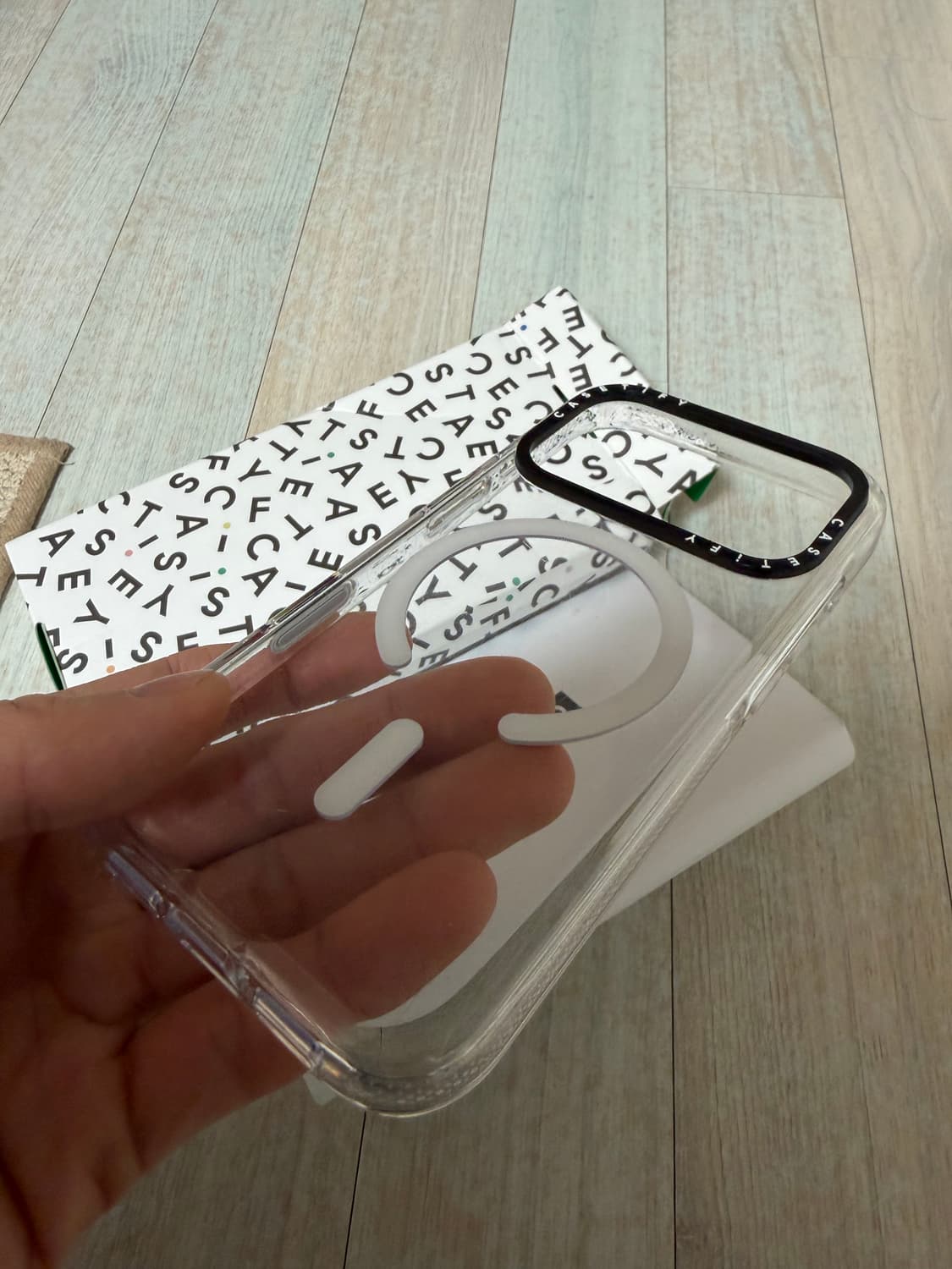 아이폰17프로 케이스티파이 투명케이스 상품이미지5