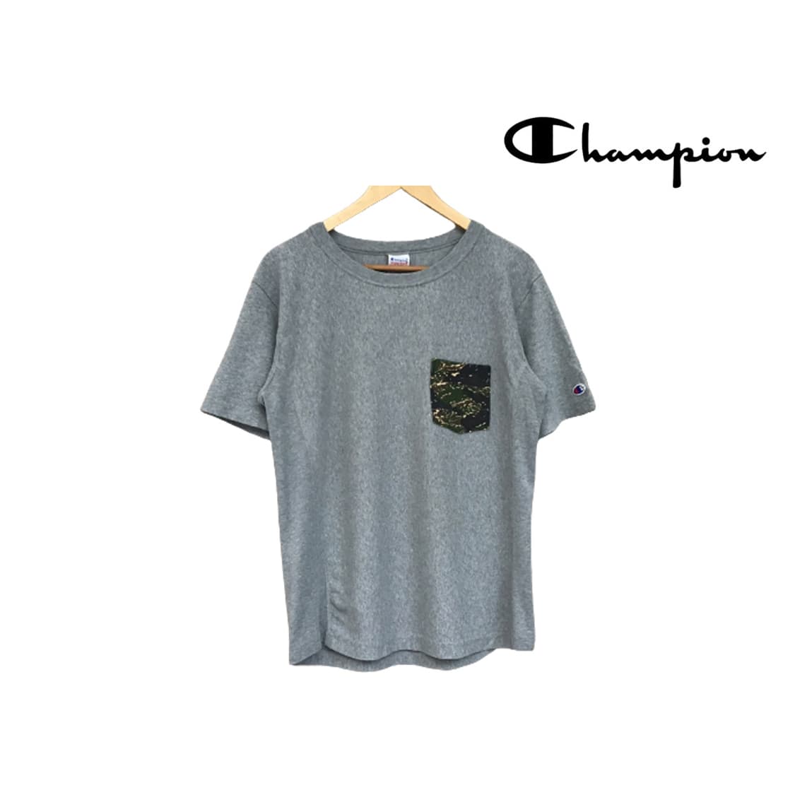 [L] 챔피온 리버스위브 반팔 티셔츠 상품이미지1