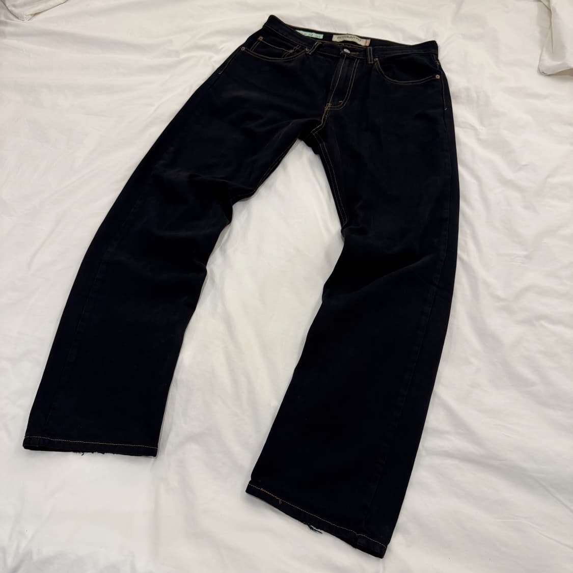 00s 리바이스 505 블랙 데님 32 상품이미지5