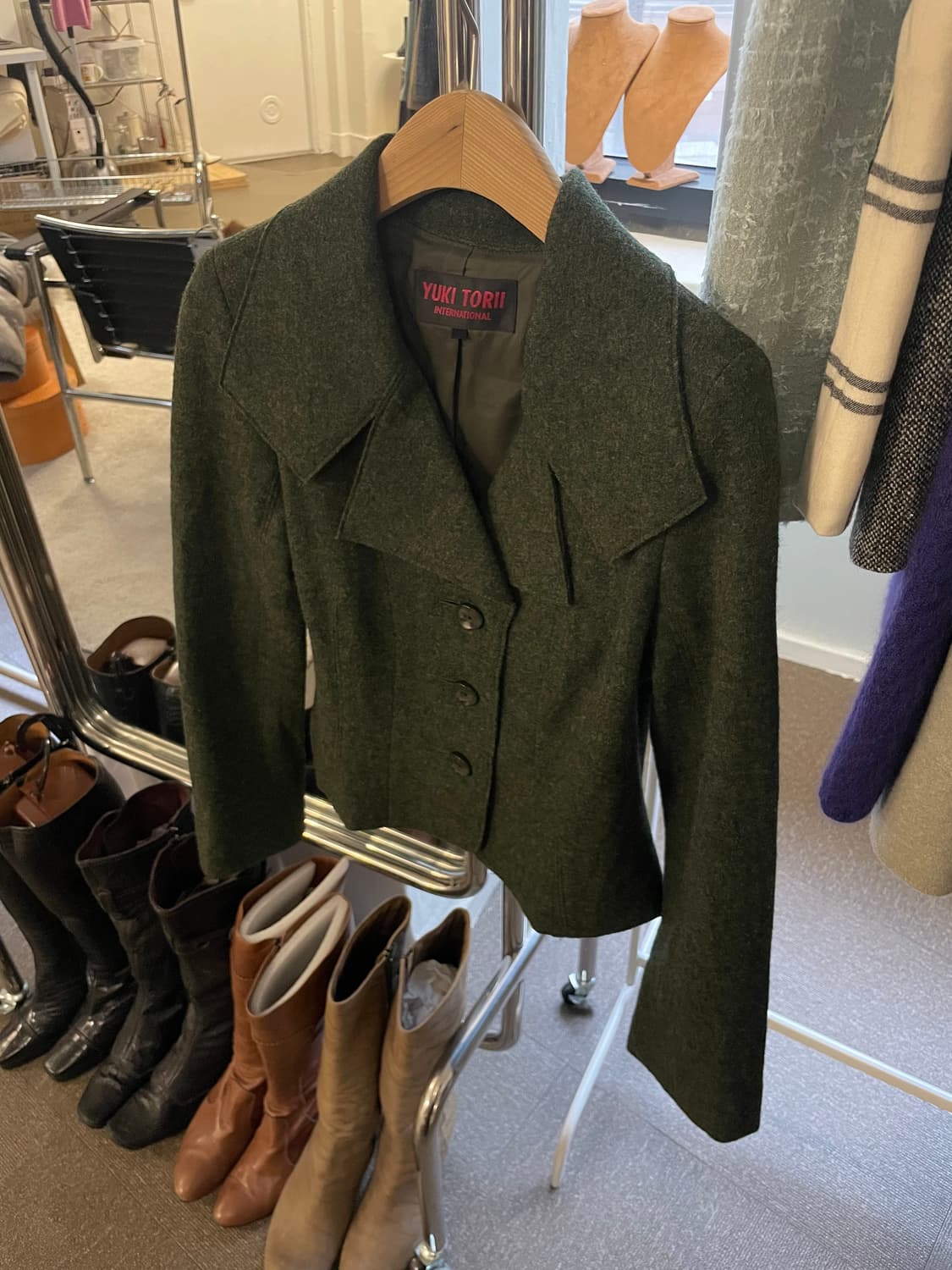 yuki torii wool single short jacket 상품이미지7