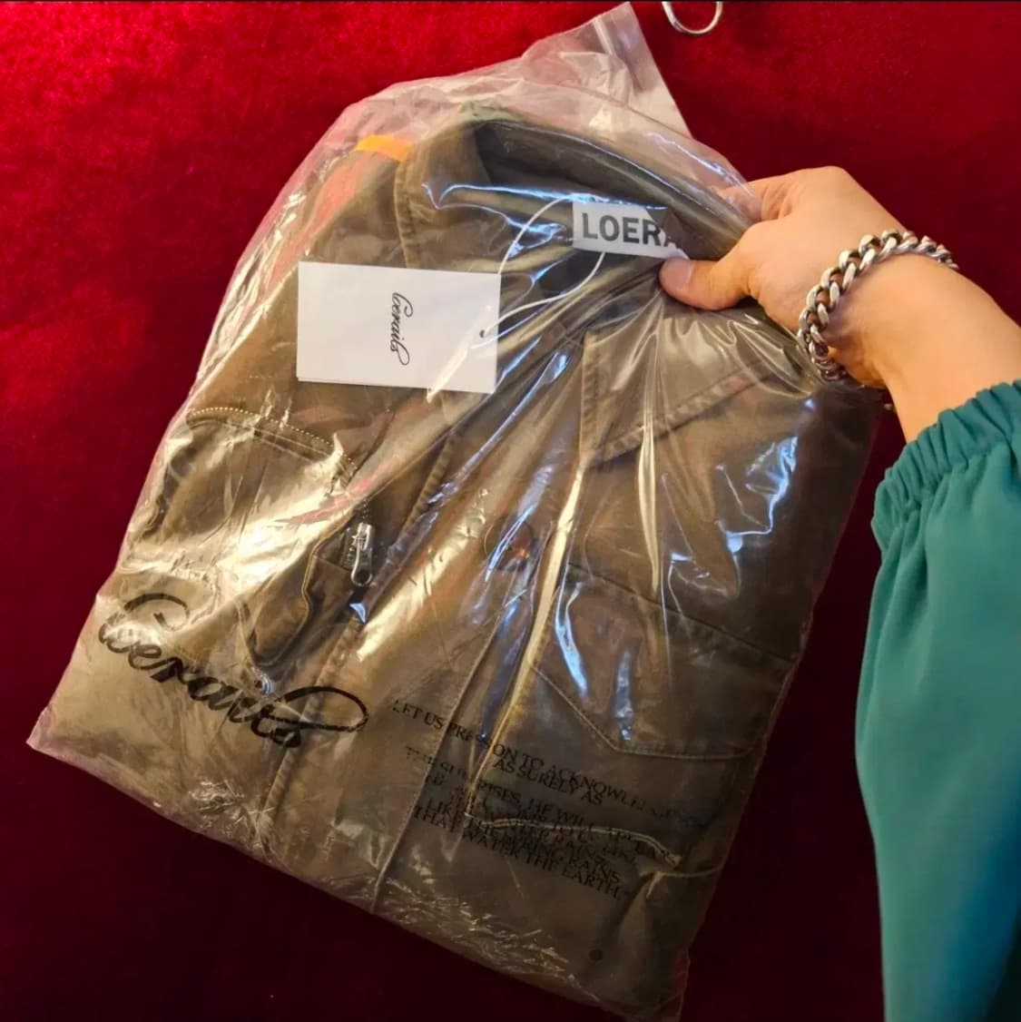 (새상품) 로레일즈 24safari cape 자켓 Free 상품이미지10