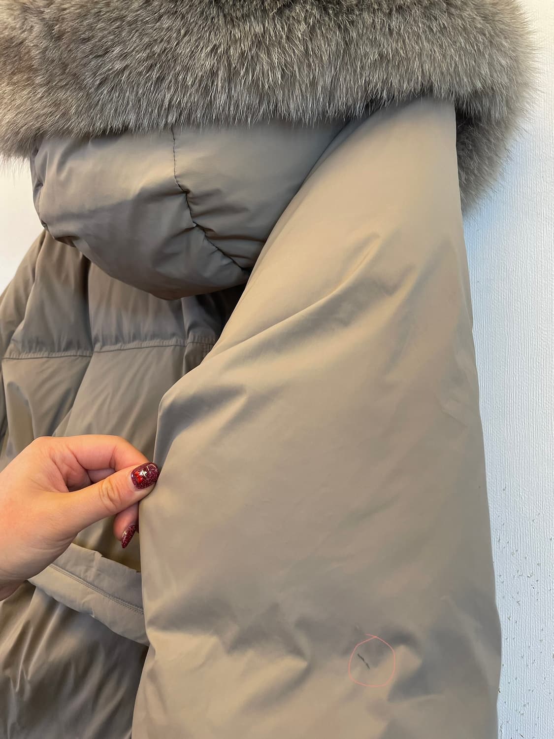 더블유나인 사가폭스퍼 여성 구스다운롱패딩:) 벨티드 벨트롱패딩 롱다운 상품이미지8