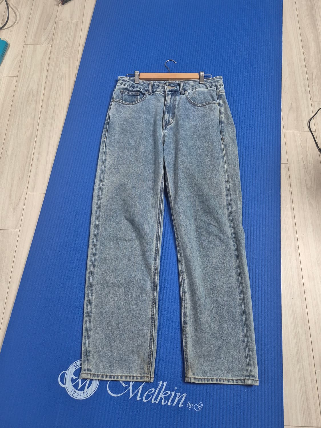 무신사 연청 세미와이드 데님 30-31인치 상품이미지7