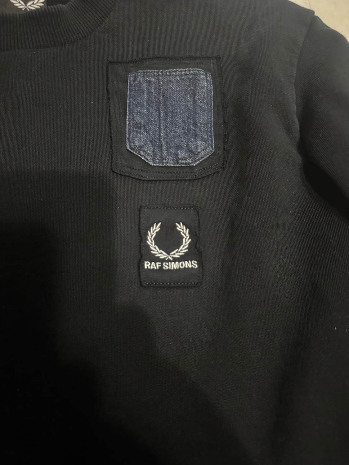 프레드페리 라프시몬스 콜라보 맨투맨 100사이즈 상품이미지2