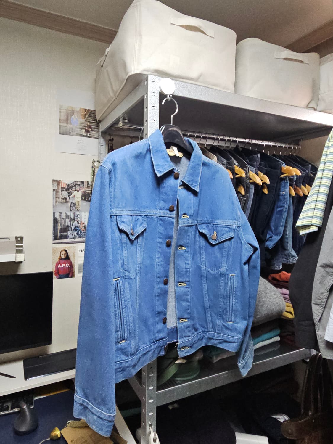 80's Big Mac 데님 트러커 자켓 (L) 상품이미지1