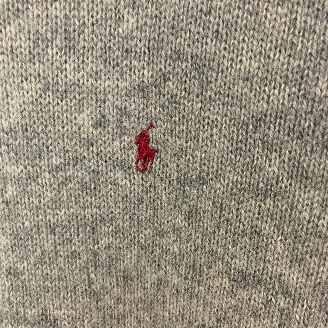 폴로 랄프로렌 그레이 라운드 니트 상품이미지3