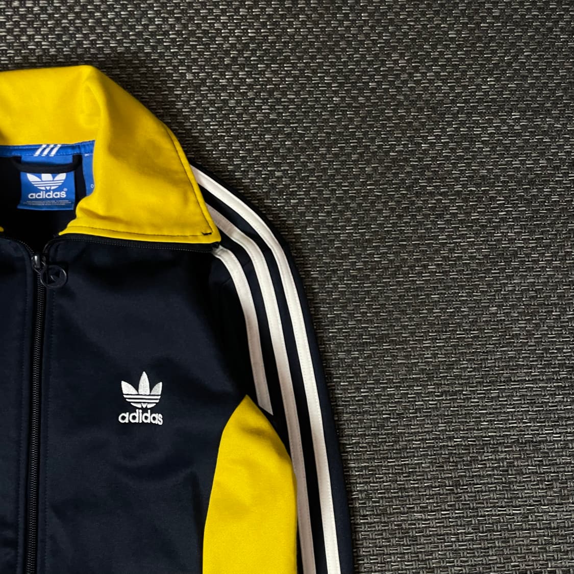 아디다스 유로파 네이비 옐로우 트랙탑 져지 90 상품이미지3