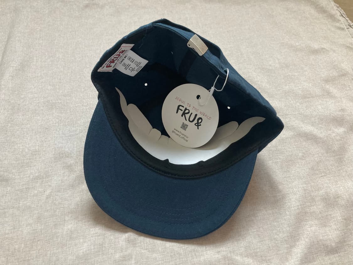 프루앤 FRU& 캡모자 네이비 상품이미지5