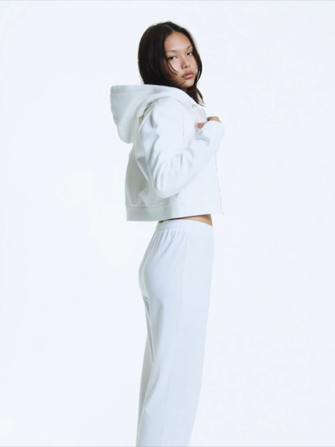 글로니 G CROP ZIP UP 스트라이프 상품이미지3