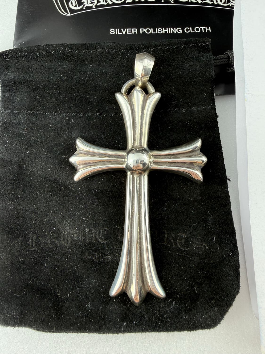 크롬하츠 라지 크로스 펜던트 상품이미지6