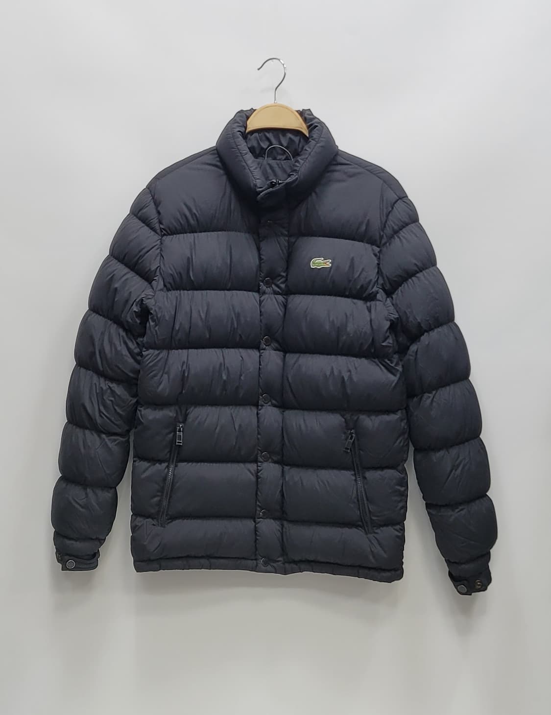 LACOSTE 라코스테 구스 다운 패딩 / 남 48 (95) 블랙
 상품이미지1