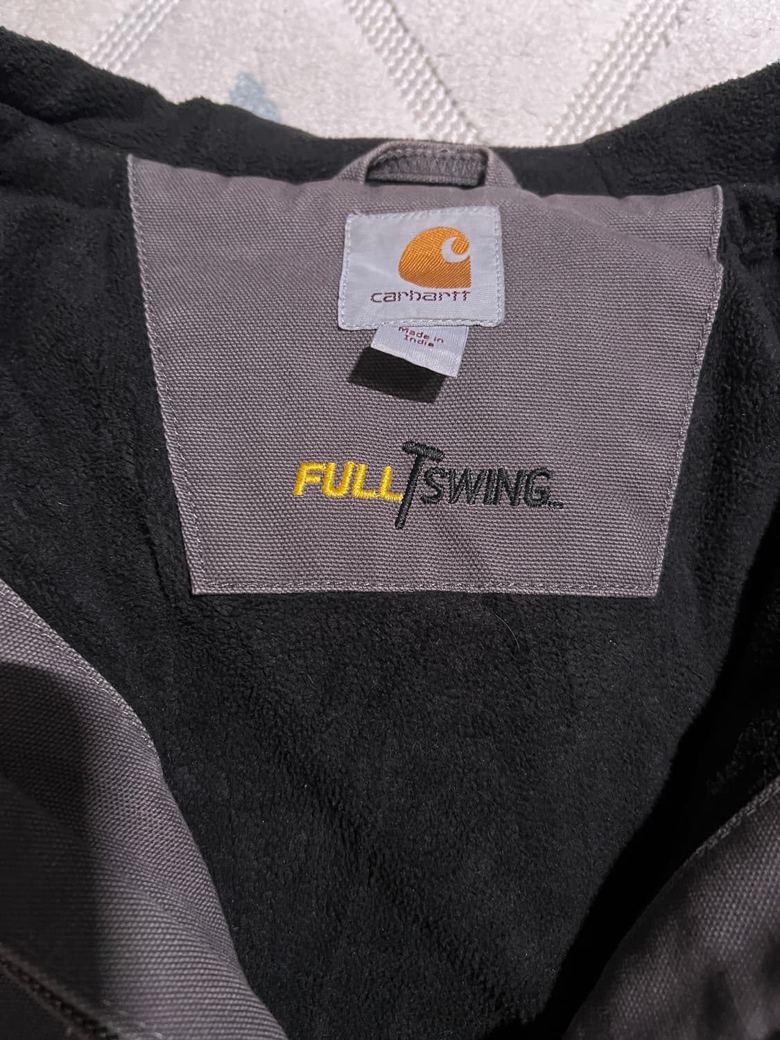 Carhartt 칼하트 차콜 덕 액티브 자켓 상품이미지3