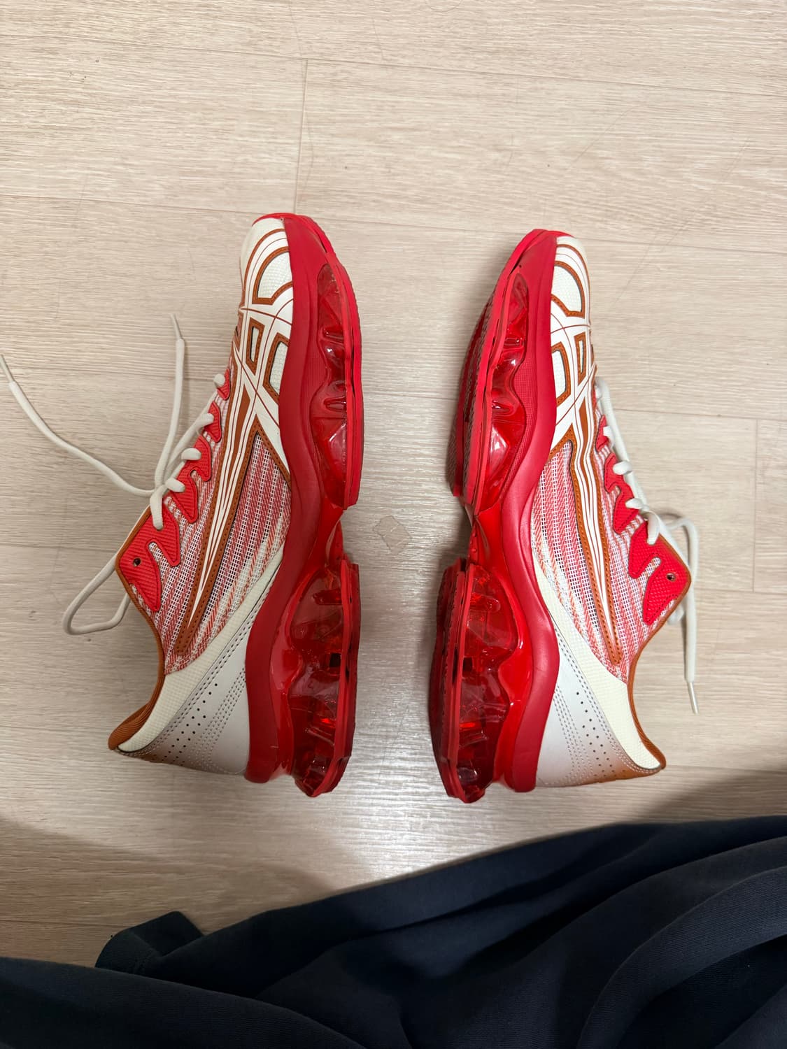 아식스 키코 젤 퀀텀 레비트렉 애플 레드 295 상품이미지4