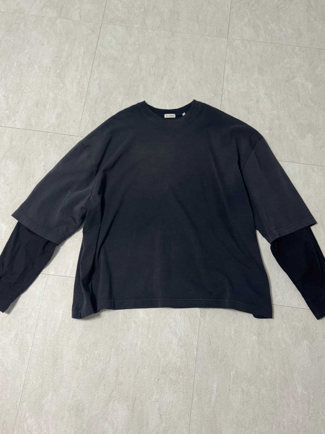 윌리차바리아 레이어드 롱슬리브 트셔츠 상품이미지1